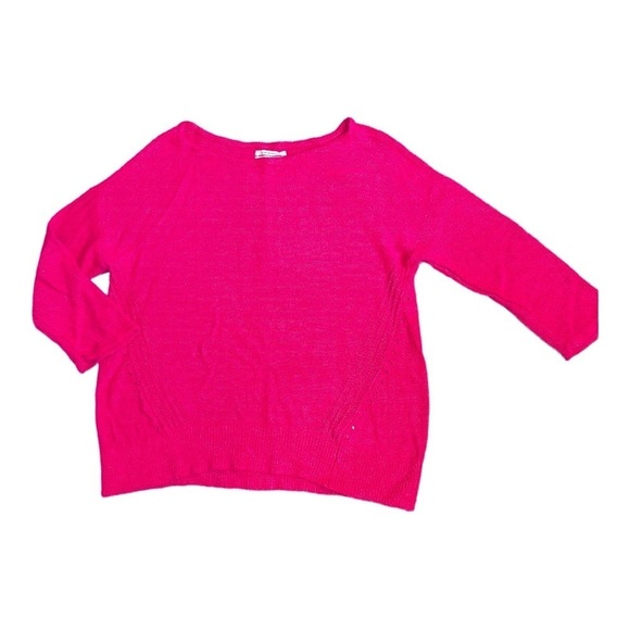 Anthropologie Tops - Lightweight, pink Anthropologie sweater. Size XS